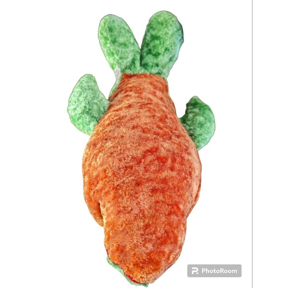 Royal Plush Toys Green Orange Dolphin Stuffed Plush Toy 12" Long Flaw Blue Eyes - Picture 5 of 10